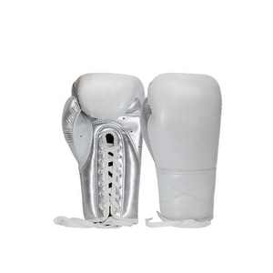 Durable Lace-Up PU Boxing <b>Gloves</b> <b>Moisture</b> Wicking Reinforced Stitching Breathable Inner Lining Comfortable Fit for Adults 2026 - Product Image 1
