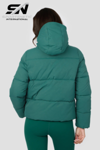 Chaqueta Acolchada con Capucha de Invierno, Transpirable, Ecológica e Impermeable, de Alta Calidad, con Logotipo Personalizado OEM, Nueva Llegada, Oxford, Unisex, Tallas Grandes - Product Image 5