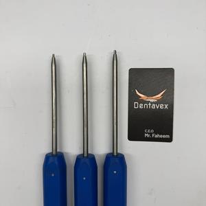 Screwdriver 2mm 2.5mm Orthopedic Spine Dental Stainless Steel Blue Handle Bone <b>Driver</b> Instrument Implant Surgery By Dentavex - Product Image 6
