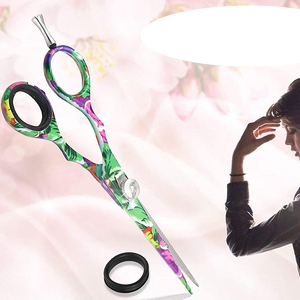 Ciseaux de salon de coiffure personnalisés, revêtement en papier coloré, 6 pouces, ciseaux de coupe de cheveux professionnels, ciseaux de salon de coiffure - Product Image 6