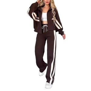 Pantalones Deportivos Personalizados para Mujer, Sudaderas con Capucha, Tallas Grandes, Conjunto de Dos Piezas, Ropa Deportiva Urbana para Mujer, Fabricantes de Conjuntos Deportivos - Product Image 2