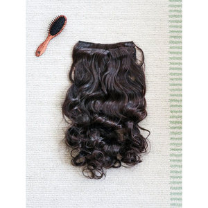 Artificial Hair Half <b>Wig</b> Brown Color Model Daiso1935 - Product Image 1