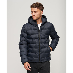 New Design Fashion Wholesale Custom Puffer <b>Jacket</b> Men Quilted Puffer <b>Jacket</b> With Breathable Hood White Puffer <b>Jacket</b> for Men - Product Image 2