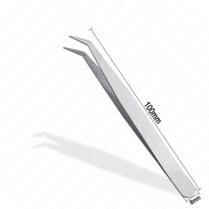 Eyelash Extension Tweezers Slanted Tip Professional Beauty <b>Tool</b> Premium Quality Wholesale Lash Applicator - Product Image 3