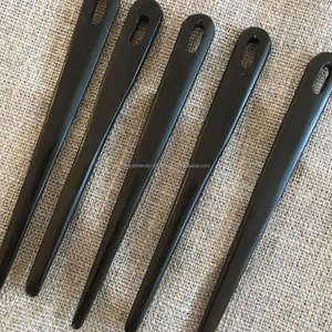 Aguja de cuerno de búfalo Decoraciones de ágata ecológicas hechas a mano con estilo náutico Estilo animal pulido - Product Image 4