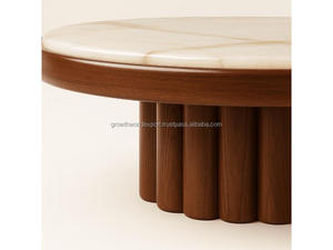 Luxury Mango Wood Coffee Table Modern Designer Premium Handmade - Product Image 2