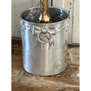 Premium Galvanized <b>Ice</b> Bucket Modern Silver Beverage Chiller Tub for Parties Hotels & Catering Service Vintage Design Bucket - Product Image 4
