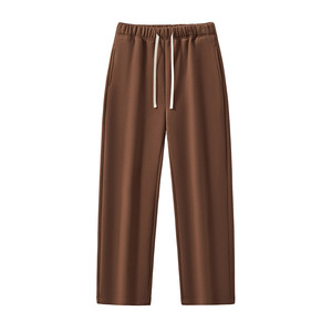 Découvrez les pantalons de jogging décontractés légers et respirants IMPEX personnalisables rapidement, coupe droite, pantalons vierges 100% coton. - Product Image 3