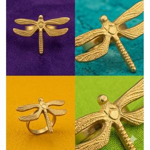 Ensemble de porte-serviettes en métal de luxe pour table à manger, décoration de table élégante, porte-serviettes pour mariage, dîner, hôtel, restaurant - Product Image 6