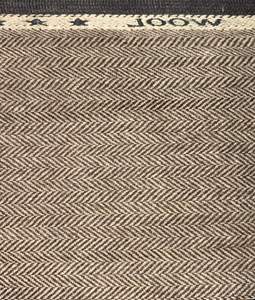 Tissu en tweed polyester à motif chevrons, couleur dorée et marron, 300 g/m², anti-boulochage, double face, qualité supérieure - Product Image 2