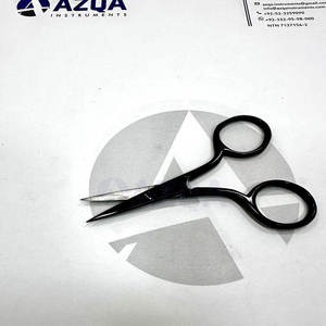 Tijeras de Bordado de Acero Inoxidable con Recubrimiento Negro, Cuchillas Afiladas, Herramienta Profesional para Cortar Hilo de Coser - Product Image 3