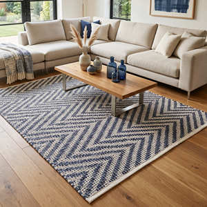 8' x 10' Moroccan Diamond Recycled Leather Area Rug for Living Room Luxury Interior Boutique Hotel & Contemporary Spaces - Product Image 5