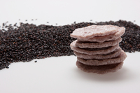 Snack de céréales en granulés au blé et au riz noir, saveur sucrée unique et nutritive, en vrac pour machine Magic Pop, vendeur coréen