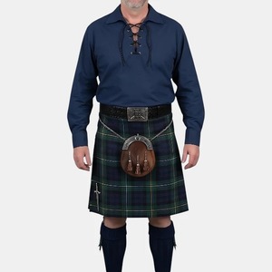 Meilleures chemises écossaises Jacobite à manches longues, style Ghillie Kilt, tenue musicale traditionnelle écossaise, chemises Jacobite pour hommes - Product Image 1