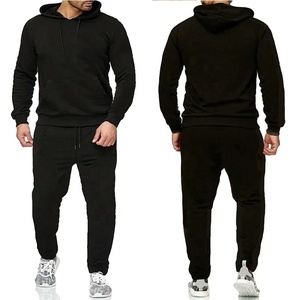 Unisex 2025 conjuntos de ropa deportiva para hombre sudadera básica sudaderas con capucha pantalones invierno Joggers Tops para hombres/mujeres parejas Fitness ropa de gimnasio - Product Image 1