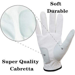 Professional Golf <b>Gloves</b> <b>Moisture</b> Control Fabric for Dry Comfortable Play All Day Durable Synthetic Golf <b>Gloves</b> - Product Image 5