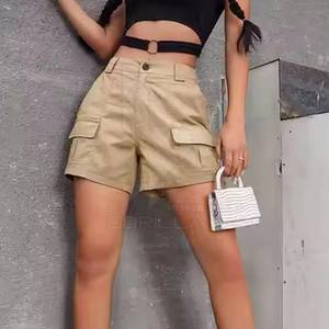 Pantalones Cortos Deportivos para Hombre, Transpirables y Ligeros, Estilo Urbano, Diseño Sólido, Ecológicos, 100% Algodón Canvas, Corte Medio - Product Image 6