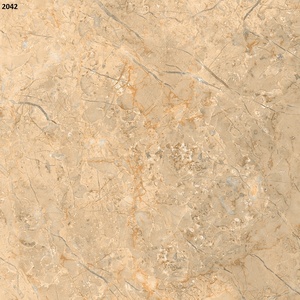 Carrelage en porcelaine émaillée polie douce de qualité supérieure, effet marbre euro, 600x600 mm, pour grands hôtels, centres commerciaux, en provenance d'Inde - Product Image 2