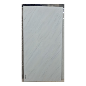 Carreaux de porcelaine effet marbre blanc moderne 600x1200mm (60x120cm / 24x48 pouces) - Grandes dimensions 60x120cm - Carreaux vitrifiés émaillés - Product Image 1