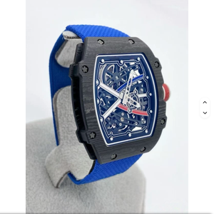 Montre de luxe ultime 5A de haute qualité 2024, ultra-fine, tourbillon mécanique, boîtier carré en alliage, bracelet crocodile, haut de gamme pour homme - Product Image 2