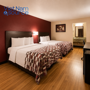 Muebles de Interior para Hotel Red Roof Inn, Fabricados con MDF Resistente, Muebles para Hostelería, Fábrica en Vietnam, OEM - Product Image 1