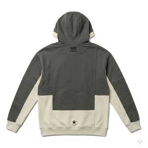 Sudaderas con capucha de algodón grueso con bloques de color para hombre, bordado de chenilla, estilo urbano oversize, logotipo personalizado, proveedor OEM de sudaderas con capucha para hombre - Product Image 5