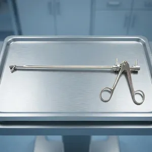 Juego de Instrumentos de Pinzas para Trituración de Piedras, Instrumentos Quirúrgicos Manuales Reutilizables de Alta Calidad, Acero Inoxidable de Grado Médico - Product Image 5