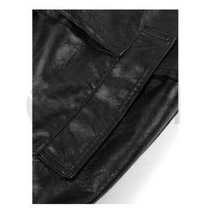 Chaleco de Motociclista Personalizado para Hombre, de Cuero Genuino, Transpirable, con Cierre, para Invierno - Product Image 5