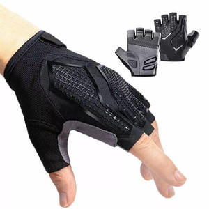 Gants de cyclisme unisexes sans doigts, antidérapants, absorbant les chocs, respirants - Product Image 1