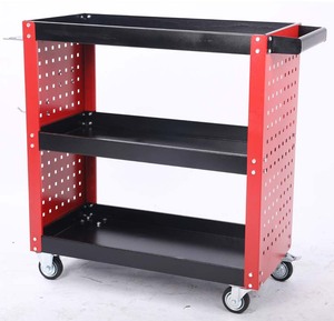 Steel Industrial <b>Tool</b> <b>Cabinet</b> 4 Drawers Keyed Lock Rolling Wheels 300kg Load Capacity OEM/ODM Customizable Mobile App Control - Product Image 3