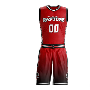 Nouvelle conception, ensemble d'uniformes de basketball personnalisés pour adultes, maillot d'équipe complet de haute qualité, respirant, 100% polyester, sans manches, séchage rapide - Product Image 1