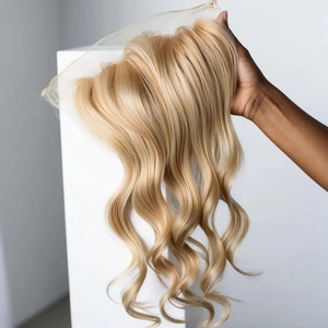 Peluca Frontal Transparente HD de Calidad de Exportación 13x6 de Cabello Humano Real para Uso en Moda y Belleza Disponible para la Venta - Product Image 5