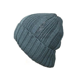Gorro de Punto Unisex de Color Sólido, 100% Acrílico, Gorro Casual Cálido de Invierno para Adultos, Circunferencia de Cabeza de 56-58 cm - Product Image 3