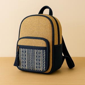 Customaization Brand Eco Friendly Handmade Cotton Fashion <b>Backpack</b> for Daily Use <b>Travel</b> School Minimalist Lifestyle Bag - Product Image 6