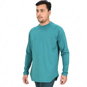 Nouveau T-shirt Homme Doux au Toucher 100% Coton Coupe Classique Formelle Anti-boulochage Respirant Léger Confortable Usage Quotidien Extensible - Product Image 5