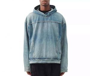 Sweat-shirt à capuche surdimensionné en tissu doux, coupe décontractée, style streetwear, confort hivernal, vêtements tendance modernes - Product Image 1