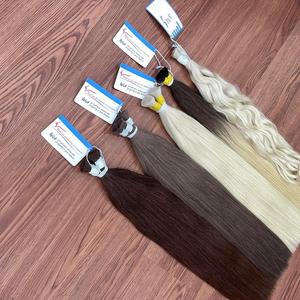 Extensions de cheveux naturels lisses en vrac, couleur complète disponible, en stock maintenant, cheveux naturels de haute qualité, produit le plus vendu - Product Image 1
