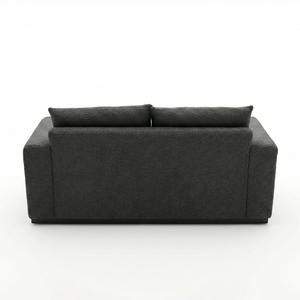 Mikahome OEM y ODM, Juego de Sofás Seccionales Tapizados en Cuero PU de Diseño Tradicional Cuadrado para Oficina y Sala de Estar - Product Image 5