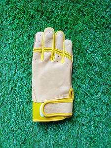 Gants de frappeur de baseball pour gaucher en polyester/coton - Légers, écologiques, couleurs personnalisables, haute qualité, service OEM, adulte - Product Image 2