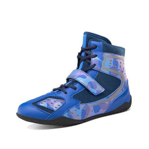 Chaussures de boxe unisexe très demandées pour l'entraînement / Chaussures de boxe robustes pour hommes, taille personnalisable, faible MOQ - Product Image 4