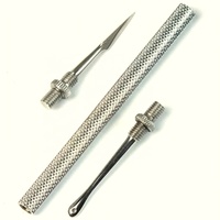 Extractor de Puntos Negros, 5 Piezas, Acero Inoxidable Quirúrgico, Aguja para Tratamiento de Acné Facial, Clip Extractor, Certificado CE ISO