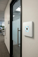 Lecteur de cartes de contrôle d'accès intelligent encastré 2,4 GHz Bluetooth 13,56 MHz 125 kHz Protocole Wiegand Matériau PC blanc