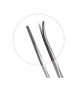 Ciseaux médicaux droits et courbés de qualité laboratoire en acier inoxydable, ensemble d'instruments de dissection pour ORL et USI, prix usine - Product Image 4