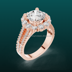 STONE 14K Juego de anillos de moda para venta al por mayor de moda - Product Image 1