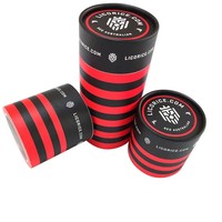 Boîte cylindrique en carton personnalisée, tube en papier rond, emballage pour boîtes cadeaux cosmétiques