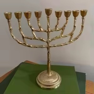 Golden Five-Arm Candelabra <b>Tapered</b> <b>Candle</b> Holder Decorative Home Decoration Wedding Use - Product Image 5