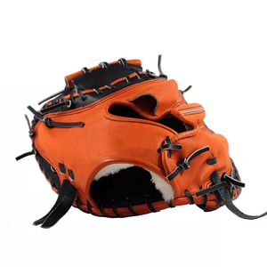 Guantes de Bateo de Béisbol Profesionales para Adultos, Transpirables, con Cierre de Velcro, Diseño Personalizado, Antideslizantes, de Cuero - Product Image 6