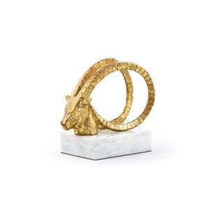 Escultura de Latón Real, Figura Decorativa de Latón Hecha a Mano para Decoración de Interiores de Lujo en Hogares, Hoteles y Oficinas de Estilo Palaciego - Product Image 4