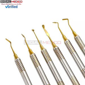 Juego de 5 Instrumentos Manuales para Relleno de Senos, Instrumentos Quirúrgicos de Ortodoncia de Doble Extremo - Product Image 5