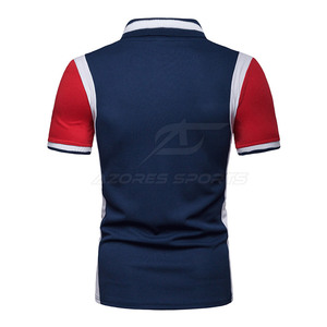 Camisetas de punto lisas para hombre, 100% algodón elástico, corte ajustado, con logotipo personalizado, de secado rápido, calidad premium, color y talla personalizables, manga corta. - Product Image 2